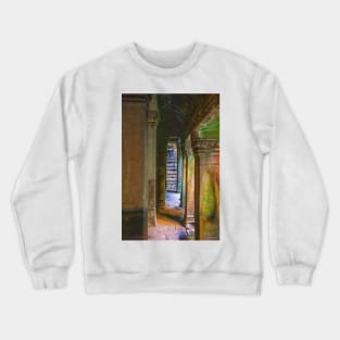 Columns Within Bayon Temple Crewneck Sweatshirt